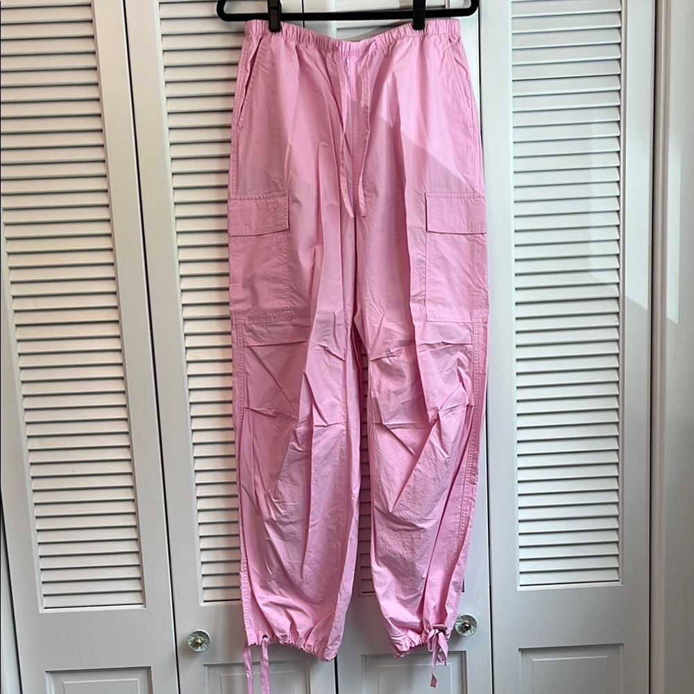 Pink Cargo Pants